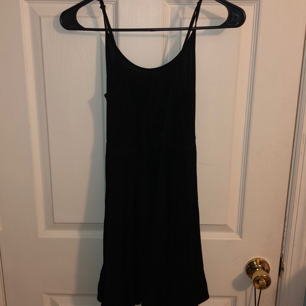 Black tank top dress